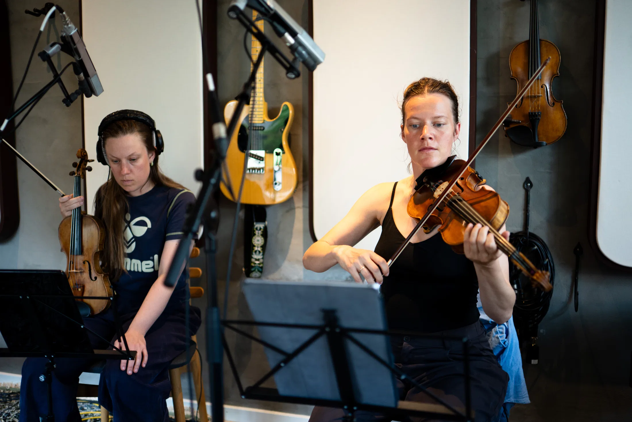 Indspilninger og live sessions